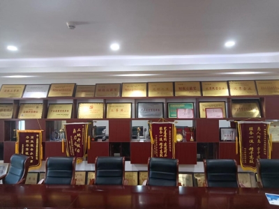公司获奖展台
